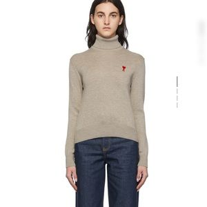NWT Ami Alexandre Mattiussi turtleneck sweater